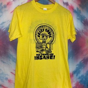 Vintage 90s Punk Crazy Eddie NYC t-shirt